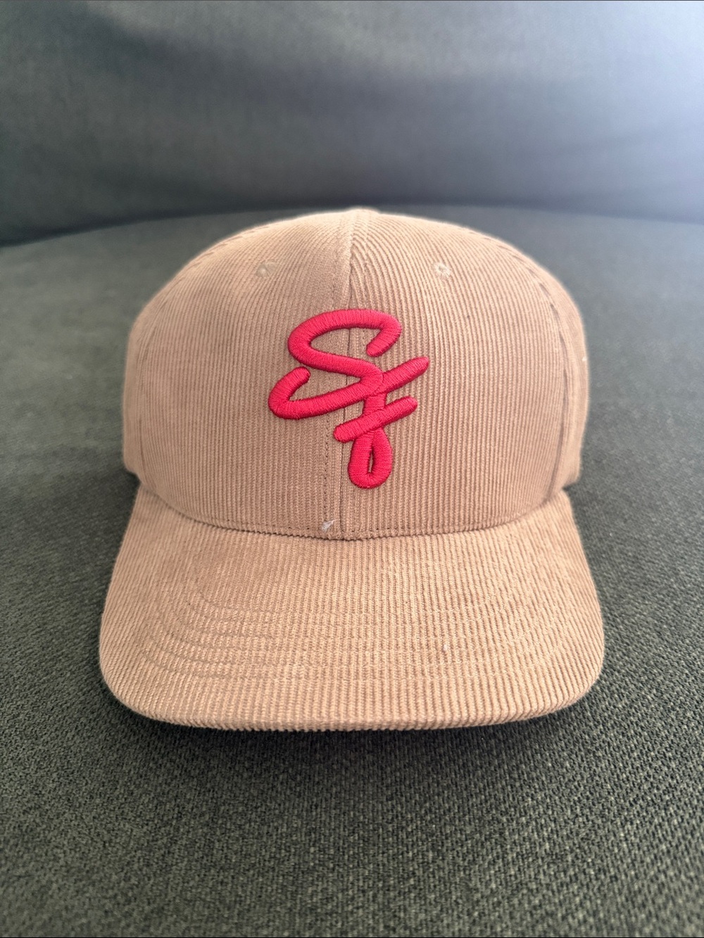 San Francisco 49ers Corduroy Strapback Hat - Brand New